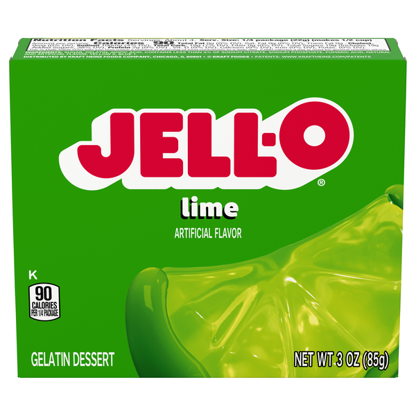 Jell-O Lime Flavored Gelatin Dessert Mix