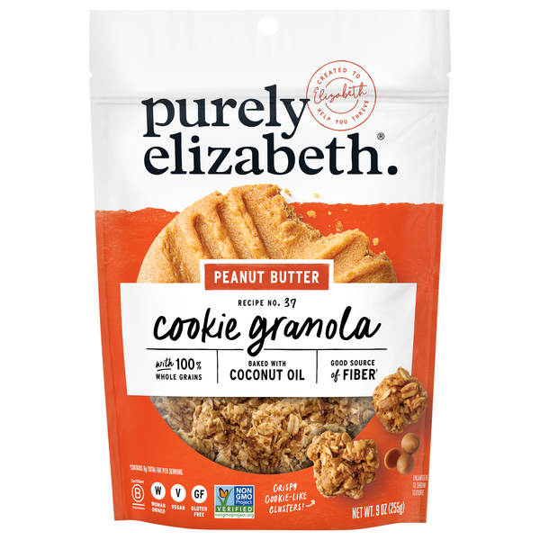 Purely Elizabeth Gluten Free Peanut Butter Cookie Granola