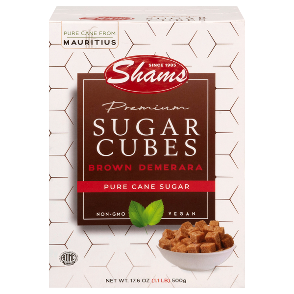 Shams Premium Brown Demerara Sugar Cubes