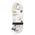 GE Extension Cord Indoor White 15 Feet