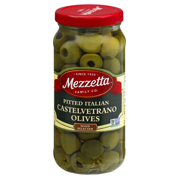 Save on Mezzetta Pitted Italian Castelvetrano Olives Order Online