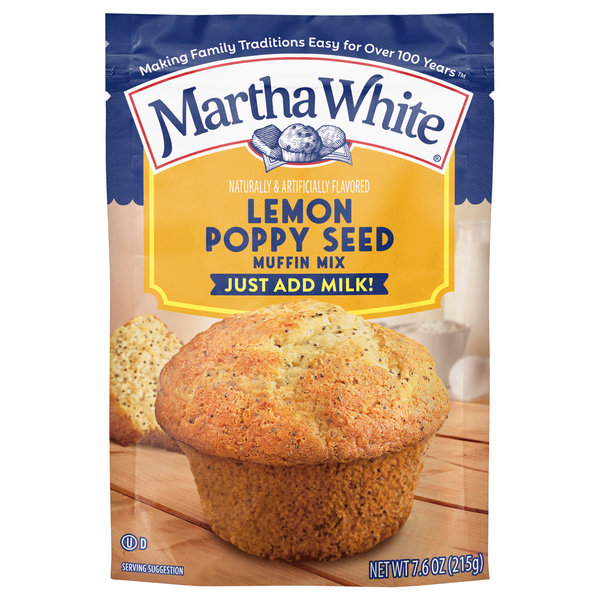 Martha White Lemon Poppy Seed Muffin Mix