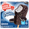 Good Humor Cookies & Creme Frozen Dessert Bars - 6 ct