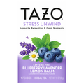 Tazo Stress Unwind Caffeine Free Blueberry Lavender Lemon Balm Tea Bags
