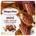 Haagen-Dazs Mini Coffee Almond Crunch Ice Cream Bars - 6 ct