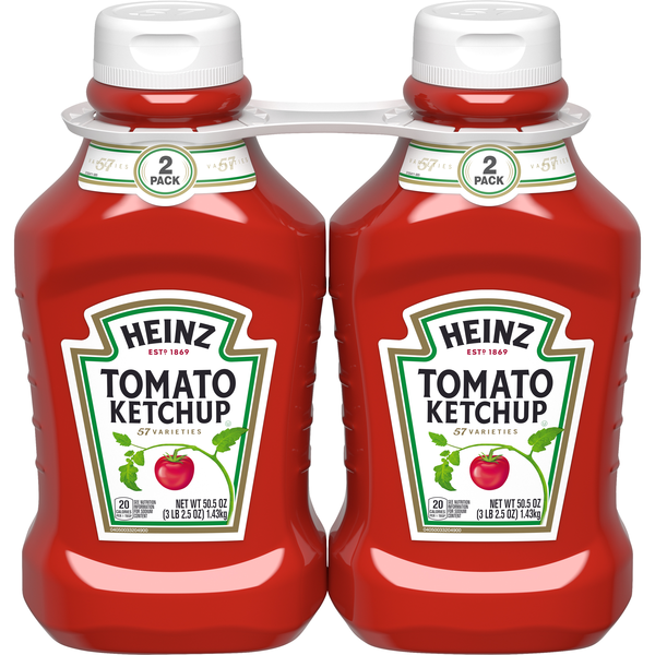 Heinz Tomato Ketchup - 2 ct