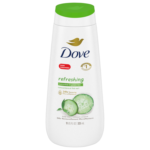 Dove Refreshing Cucumber & Green Tea Body Wash