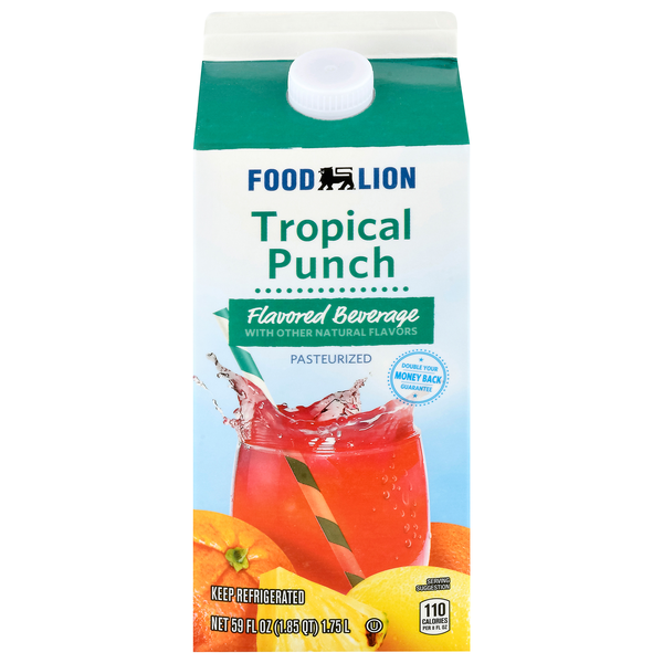 Food Lion Tropical Punch Flavored Beverage