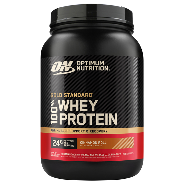 Optimum Nutrition Gold Standard 100% Whey Cinnamon Roll Protein Powder