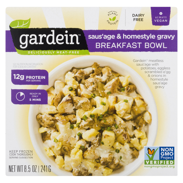 Save on Gardein Breakfast Bowl Saus'age & Homestyle Gravy Order Online