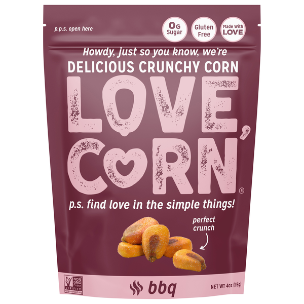 Love Corn Premium Crunchy BBQ Corn Snack