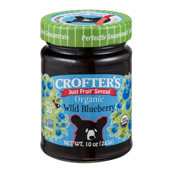 Crofter's Just Fruit Organic Wild Blueberry Spread