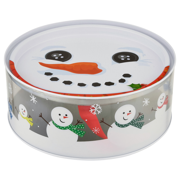 The Tin Box Company Holiday Snowman