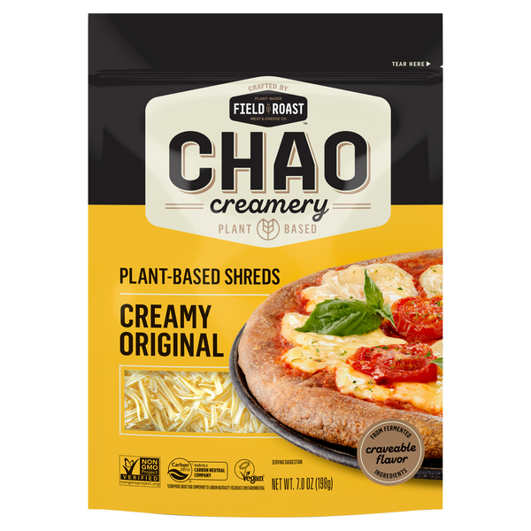 Field Roast Chao Plant-Based Vegan Shredded Creamy Original