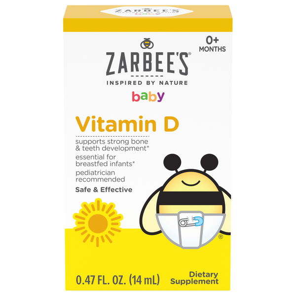 Zarbee's Baby Vitamin D Supplement