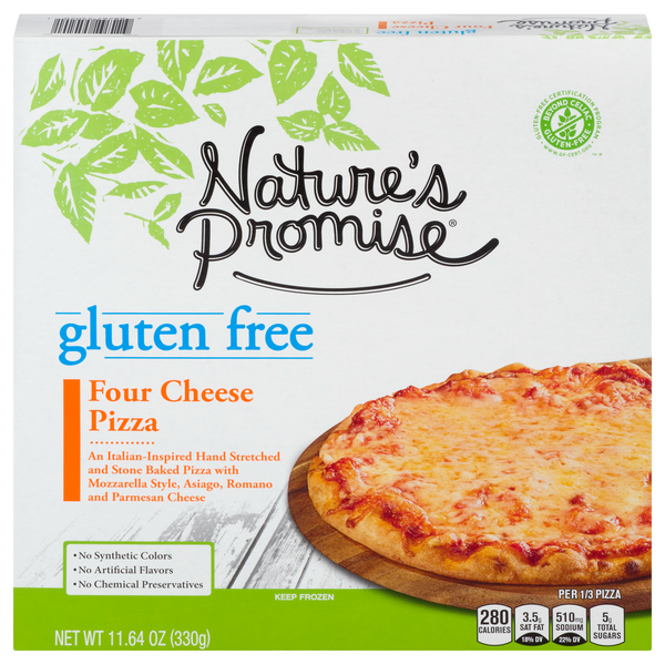Save On Nature s Promise Pizza Four Cheese Gluten Free Order Online
