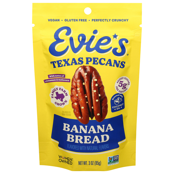 Evie's Banana Bread Texas Pecans