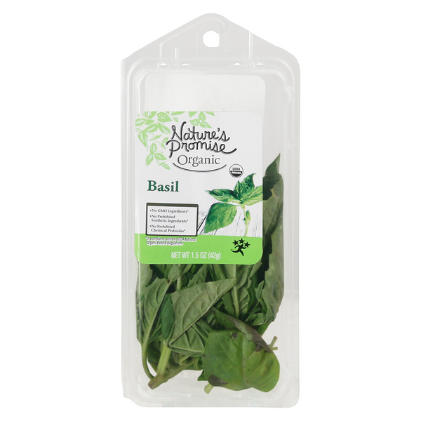 Save on Nature's Promise Organic Basil Fresh Order Online Delivery