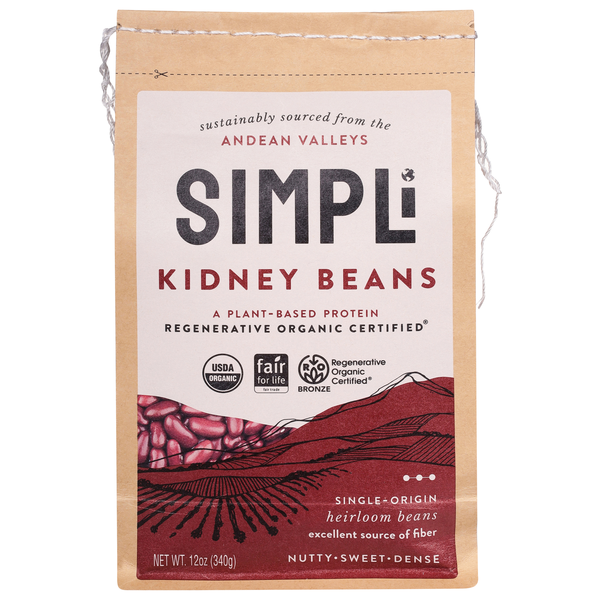 Simpli Organic Kidney Beans