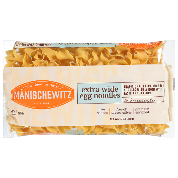 Save on Manischewitz Egg Noodles Extra Wide Homestyle Order Online