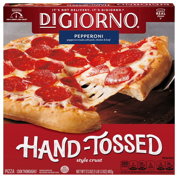 DiGiorno Hand Tossed Crust Pepperoni Pizza Frozen