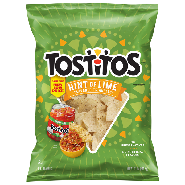 Tostitos Hint of Lime Tortilla Chips