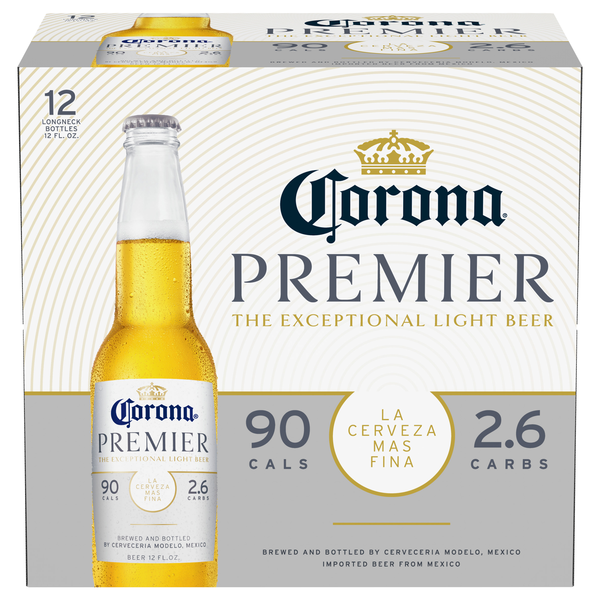 Corona Premier Light Beer - 12 pk