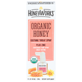 Honey Works Organic Honey Soothing Throat Spray Plus Zinc