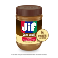 Jif Dark Roast Creamy Peanut Butter
