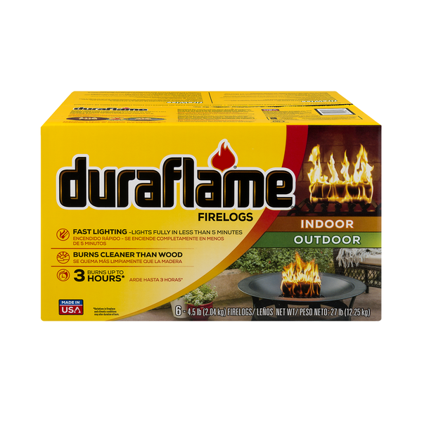Duraflame Indoor/Outdoor Firelogs - 6 ct