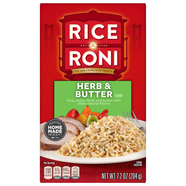 Rice-A-Roni Herb & Butter Flavor