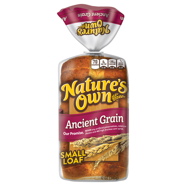 Nature's Own Small Loaf Ancient Grain Sliced Bread