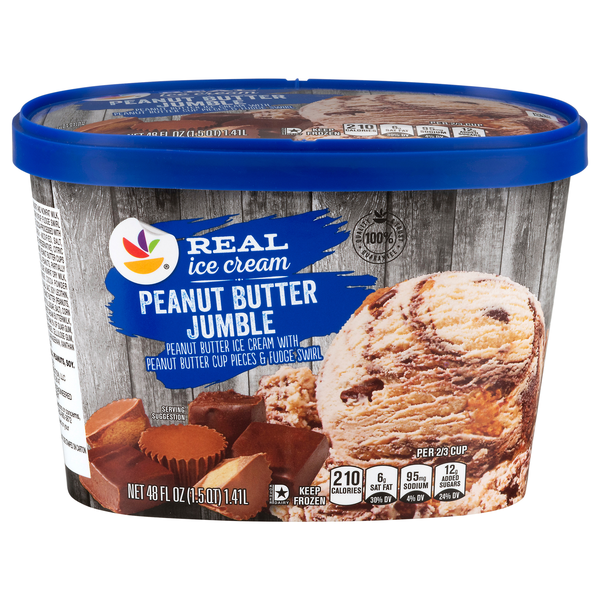 Giant Peanut Butter Jumble Real Ice Cream