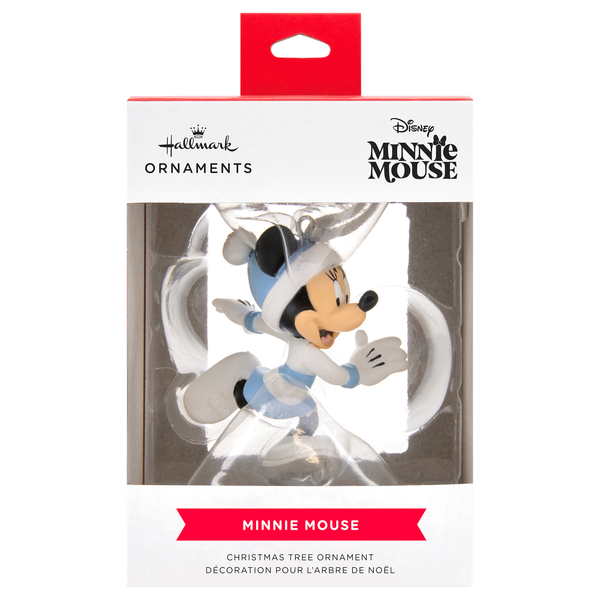 Hallmark Minnie Mouse Ice Skating Christmas Ornament