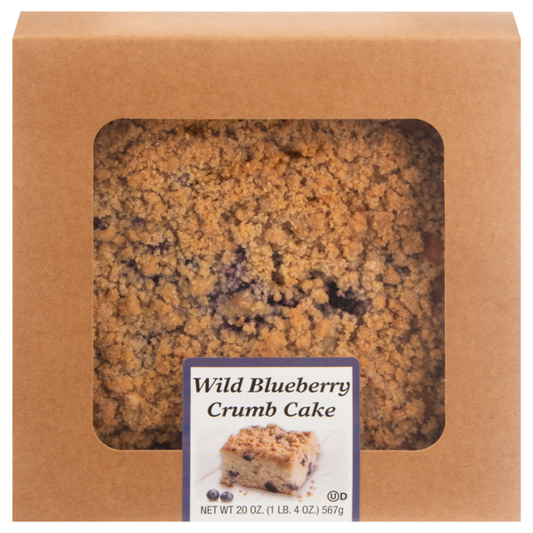 Table Talk 8 Inch Wild Blueberry Crumb Cake