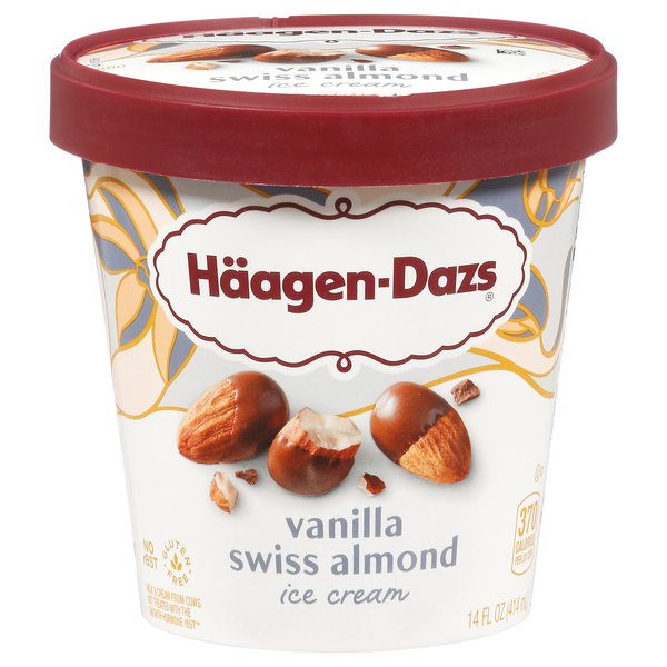 Haagen-Dazs Vanilla Swiss Almond Ice Cream