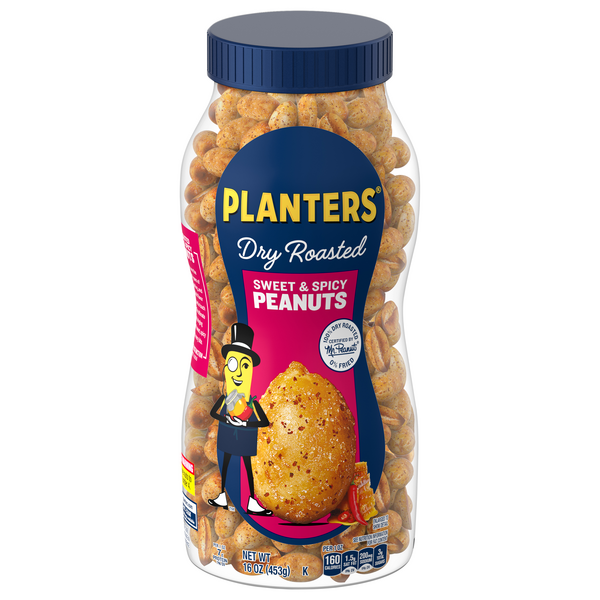 Save On Planters Peanuts Dry Roasted Sweet Spicy Order Online 