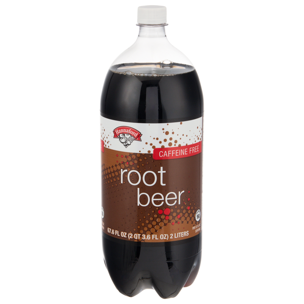 Hannaford Root Beer Soda Caffeine Free