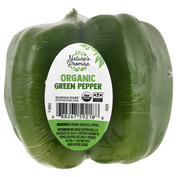 Nature's Promise Organic Green Pepper