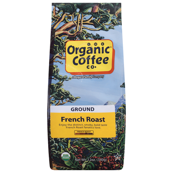 Organic Coffee Co. French Roast Dark Roast Ground Coffee