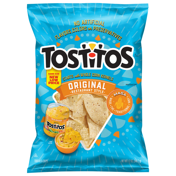 Tostitos Gluten Free Original Restaurant Style Tortilla Chips