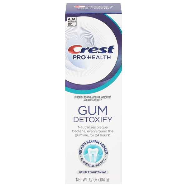 Save on Crest ProHealth Gum Detoxify Gentle Whitening Toothpaste Order