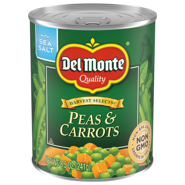 Del Monte Harvest Selects Peas & Carrots