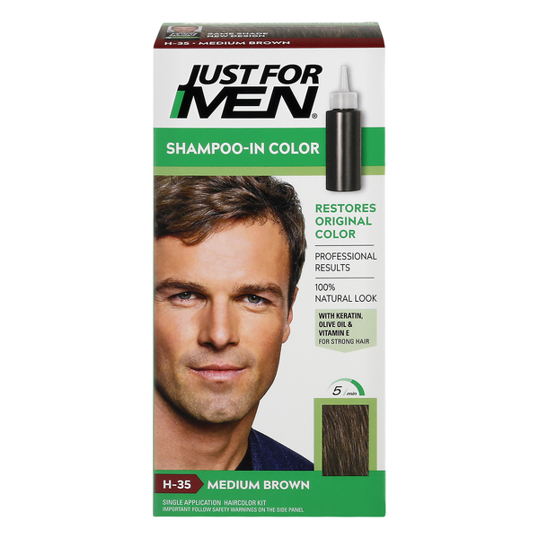 Save on Just For Men Original Formula ShampooIn Hair Color Medium