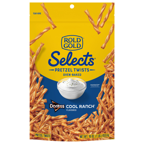 Rold Gold Selects Cool Ranch Flavored Pretzel Twists