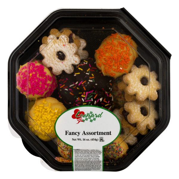 Save on Leonard Novelty Bakery Fancy Assortment Cookies Order Online Delivery MARTIN'S