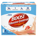BOOST Glucose Control Creamy Strawberry 16g Protein Nutritional Drink 6 pk