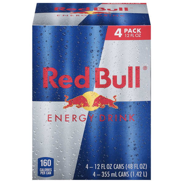 Red Bull Energy Drink - 4 pk