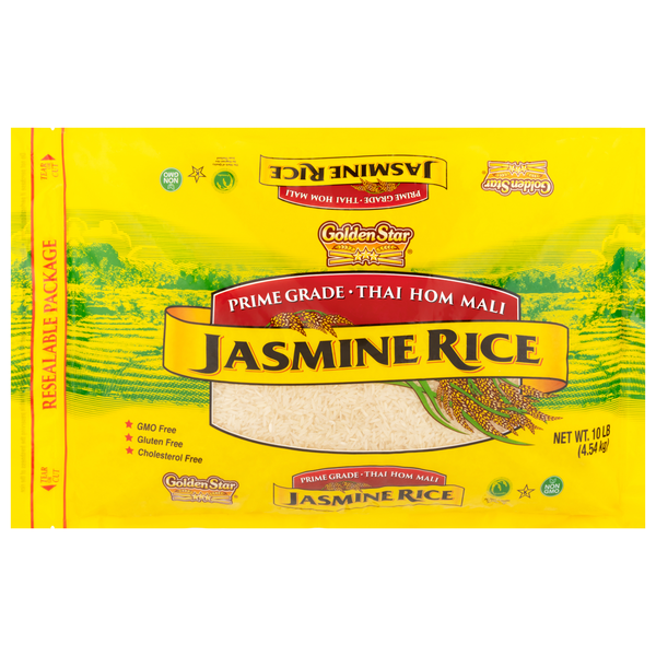 Golden Star Prime Grade Thai Hom Mali White Jasmine Rice