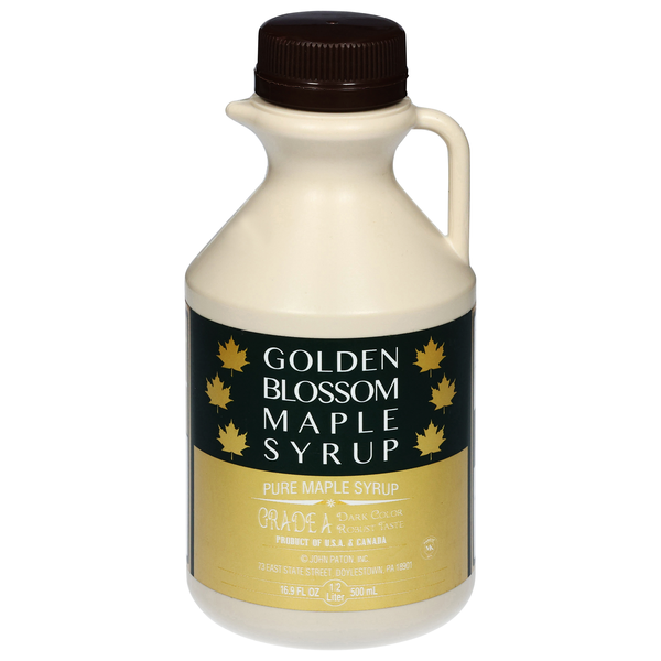 Golden Blossom Dark Color Pure Maple Syrup